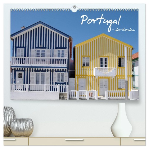 Portugal - der Norden (hochwertiger Premium Wandkalender 2025 DIN A2 quer), Kunstdruck in Hochglanz - Anneli Hegerfeld-Reckert