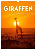 Giraffe - Bemerkenswerte Tiere. (Wandkalender 2024 DIN A3 hoch), CALVENDO Monatskalender - Sf Sf
