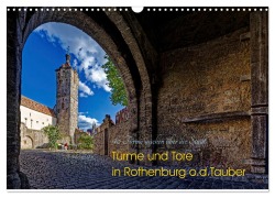 Cover-Bild zum Titel 'Türme und Tore (Wandkalender 2026 DIN A3 quer), CALVENDO Monatskalender' von 'Joachim Mindt'