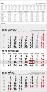 Cover-Bild zum Titel '3-Monatskalender klein 2027' von ''