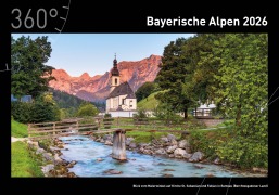 Cover-Bild zum Titel 'Bayerische Alpen Premiumkalender 2026' von 'Christian Bäck'