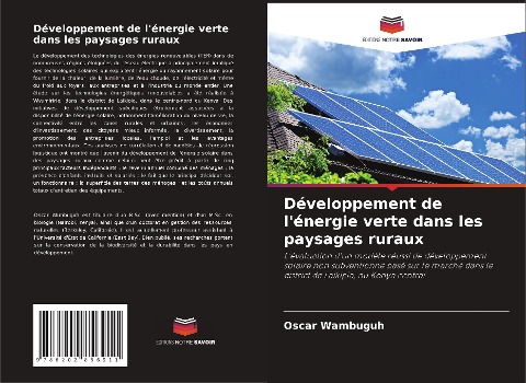 Développement de l'énergie verte dans les paysages ruraux - Oscar Wambuguh