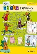 Cover-Bild zum Titel 'Mein Musik-Rätselblock' von 'Maren Blaschke'