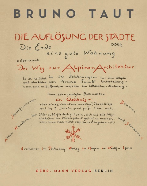 Die Auflösung der Städte - Bruno Taut