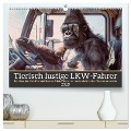 Tierisch lustige LKW-Fahrer (hochwertiger Premium Wandkalender 2025 DIN A2 quer), Kunstdruck in Hochglanz - Peter Rübsamen