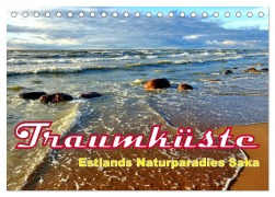 Cover-Bild zum Titel 'Traumküste - Estlands Naturparadies Saka (Tischkalender 2026 DIN A5 quer), CALVENDO Monatskalender' von 'Henning von Löwis of Menar'