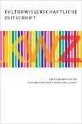 Cover-Bild zum Titel 'Kulturwissenschaftliche Zeitschrift 2021/2' von ''