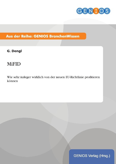 MiFID - G. Dengl