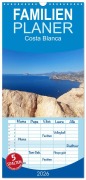 Familienplaner 2026 - Costa Blanca. Schroffe Felsen und schillerndes Mittelmeer mit 5 Spalten (Wandkalender, 21 x 45 cm) CALVENDO - Lucy M. Laube