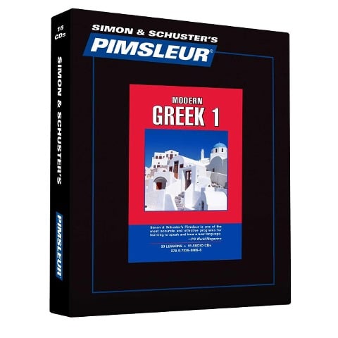 Pimsleur Greek (Modern) Level 1 CD, 1: Learn to Speak and Understand Modern Greek with Pimsleur Language Programs - Pimsleur