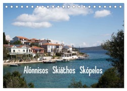 Cover-Bild zum Titel 'Alónnisos, Skiáthos, Skópelos (Tischkalender 2026 DIN A5 quer), CALVENDO Monatskalender' von 'Winfried Rusch - Www. W-Rusch. De'