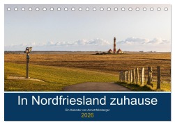 Cover-Bild zum Titel 'In Nordfriesland zuhause (Tischkalender 2026 DIN A5 quer), CALVENDO Monatskalender' von 'Annett Mirsberger'
