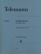 Cover-Bild zum Titel 'Zwölf Fantasien für Flöte solo TWV 40:2-13' von 'Georg Philipp Telemann'