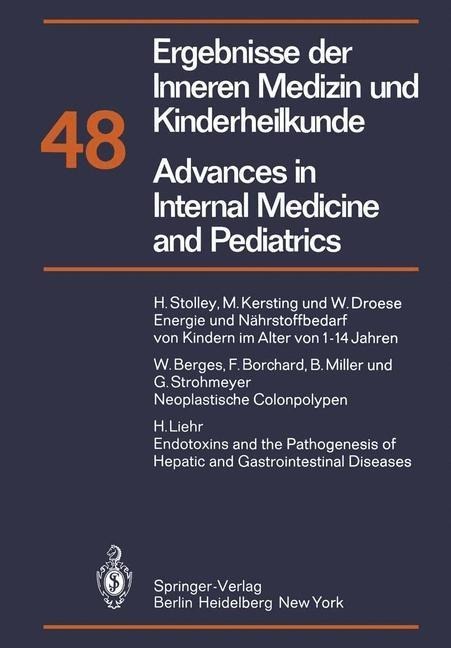Ergebnisse der Inneren Medizin und Kinderheilkunde/Advances in Internal Medicine and Pediatrics - P. Frick, G. -A. von Harnack, K. Kochsiek, G. A. Martini, A. Prader