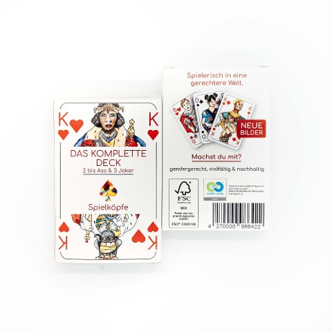 Spielkarten - Einzel Rommé - Samantha Schwickert, Jana Fischer