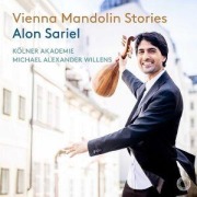 Cover-Bild zum Titel 'Vienna Mandolin Stories' von 'Alon/Willens Kölner Akademie/Sariel'