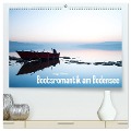 Bootsromantik am Bodensee (hochwertiger Premium Wandkalender 2024 DIN A2 quer), Kunstdruck in Hochglanz - Giuseppe Di Domenico