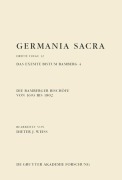 Cover-Bild zum Titel 'Die Bamberger Bischöfe von 1693 bis 1802. Das exemte Bistum Bamberg 4' von ''