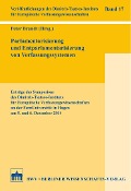 Cover-Bild zum Titel 'Parlamentarisierung und Entparlamentarisierung von Verfassungssystemen' von ''