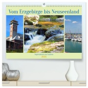 Cover-Bild zum Titel 'Vom Erzgebirge bis Neuseenland - Impressionen aus Sachsen (hochwertiger Premium Wandkalender 2026 DIN A2 quer), Kunstdruck in Hochglanz' von 'Thilo Seidel'