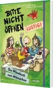 Cover-Bild zum Titel 'Bitte nicht öffnen: Lustig!' von 'Victoria Hahn, Charlotte Habersack'