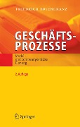 Cover-Bild zum Titel 'Geschäftsprozesse' von 'Friedrich Rosenkranz'