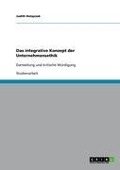 Cover-Bild zum Titel 'Das integrative Konzept der Unternehmensethik' von 'Judith Ratajczak'