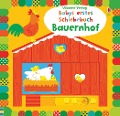 Cover-Bild zum Titel 'Babys erstes Schiebebuch: Bauernhof' von 'Fiona Watt'