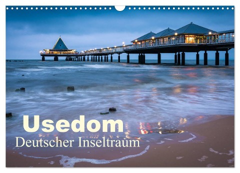 Usedom - Deutscher Inseltraum (Wandkalender 2024 DIN A3 quer), CALVENDO Monatskalender - Martin Wasilewski