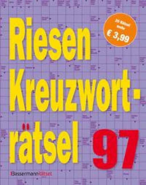 Riesen-Kreuzworträtsel 97 (5 Exemplare à 3,99 EUR) - Eberhard Krüger