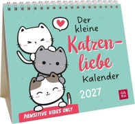 Cover-Bild zum Titel 'Mini-Kalender 2027: Der kleine Katzenliebe Kalender' von ''