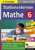 Cover-Bild zum Titel 'Kohls Stationenlernen Mathe / 6. Schuljahr' von 'Hans-J. Schmidt'