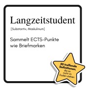 Cover-Bild zum Titel 'Langzeitstudent' von 'Linus Bauer'