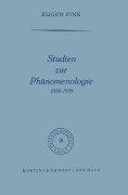 Cover-Bild zum Titel 'Studien zur Phänomenologie 1930-1939' von 'S. Fink'