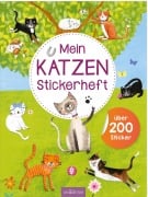 Cover-Bild zum Titel 'Mein Katzen-Stickerheft' von ''