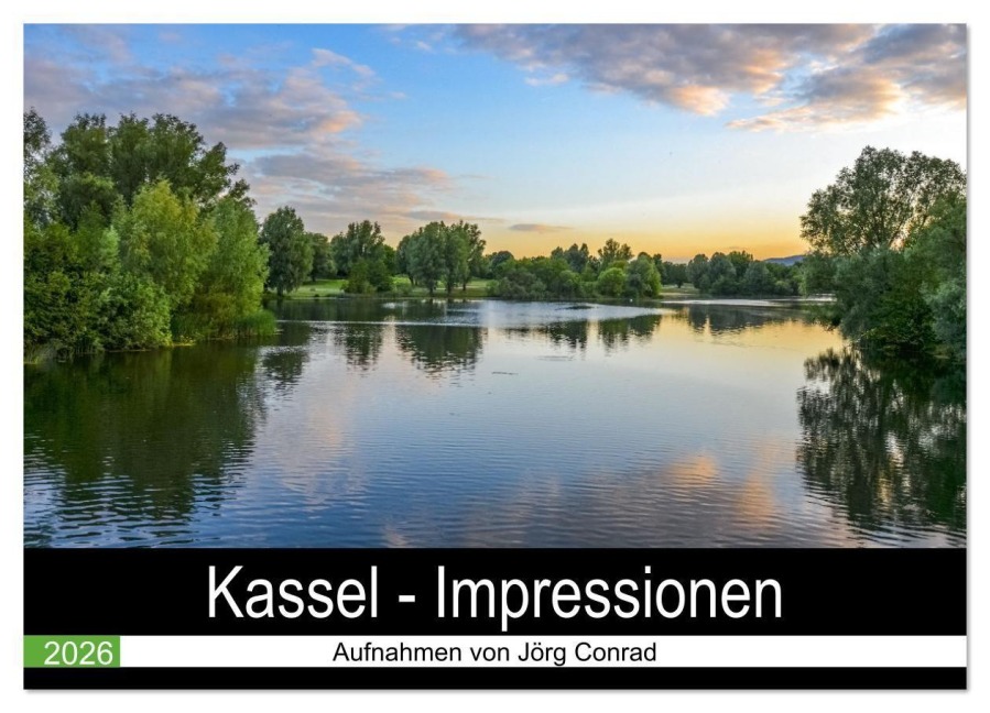 Kassel - Impressionen (Wandkalender 2026 DIN A3 quer), CALVENDO Monatskalender - Jörg Conrad