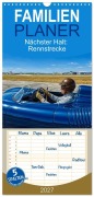 Cover-Bild zum Titel 'Familienplaner 2027 - Nächster Halt: Rennstrecke mit 5 Spalten (Wandkalender, 21 x 45 cm) CALVENDO' von 'Liam Blue'