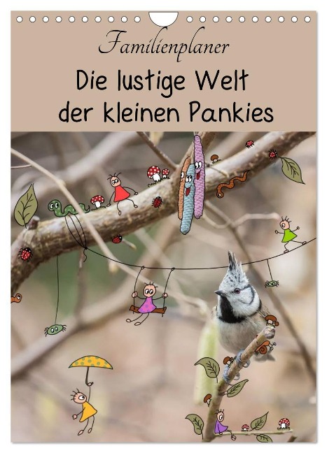 Die lustige Welt der kleinen Pankies (Wandkalender 2025 DIN A4 hoch), CALVENDO Monatskalender - Heike Lagenkamp