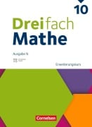 Cover-Bild zum Titel 'Dreifach Mathe 10. Schuljahr - Ausgabe N - Erweiterungskurs - Schulbuch mit digitalen Hilfen, Erklärfilmen und Wortvertonungen' von ''