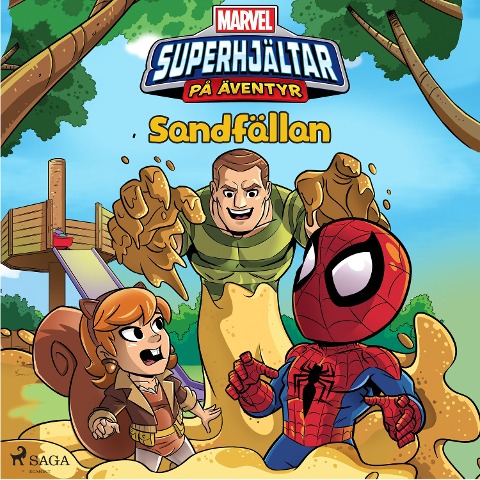 Marvel - Superhjältar på äventyr - Sandfällan - Marvel