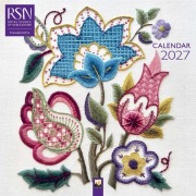Cover-Bild zum Titel 'Royal School of Needlework 2027 - Original Flame Tree Publishing-Kalender [Kalender]' von 'Tree Flame'