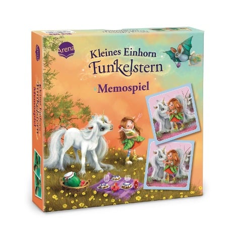 Kleines Einhorn Funkelstern. Memospiel - Mila Berg