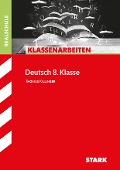 Cover-Bild zum Titel 'Klassenarbeiten Realschule Deutsch 8. Klasse' von 'Thomas Killinger'