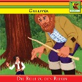 Cover-Bild zum Titel 'Gulliver - Die Reise zu den Riesen' von 'Ralf Eberhard Moldenhauer, Jonathan Swift'