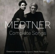 Cover-Bild zum Titel 'Medtner:Complete Songs' von 'Ekaterina/Peters Levental'