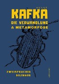 Cover-Bild zum Titel 'Die Verwandlung - A Metamorfose' von 'Franz Kafka'