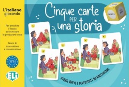 Cover-Bild zum Titel 'Cinque carte per una storia' von ''