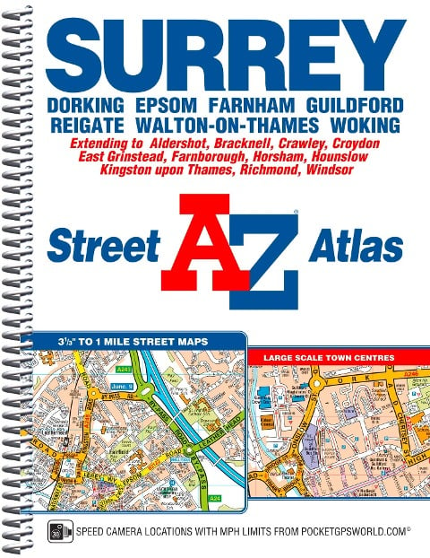 Surrey Street Atlas - Geographers' A-Z Map Company