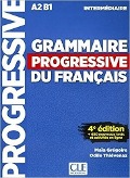 Cover-Bild zum Titel 'Grammaire progressive du francais - Niveau intermediaire (A2/B1) + CD' von 'Maia Gregoire, Odile Thievenaz'