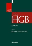 Cover-Bild zum Titel 'Handelsgesetzbuch 8 / 2. §§ 363-372; 377-382' von ''